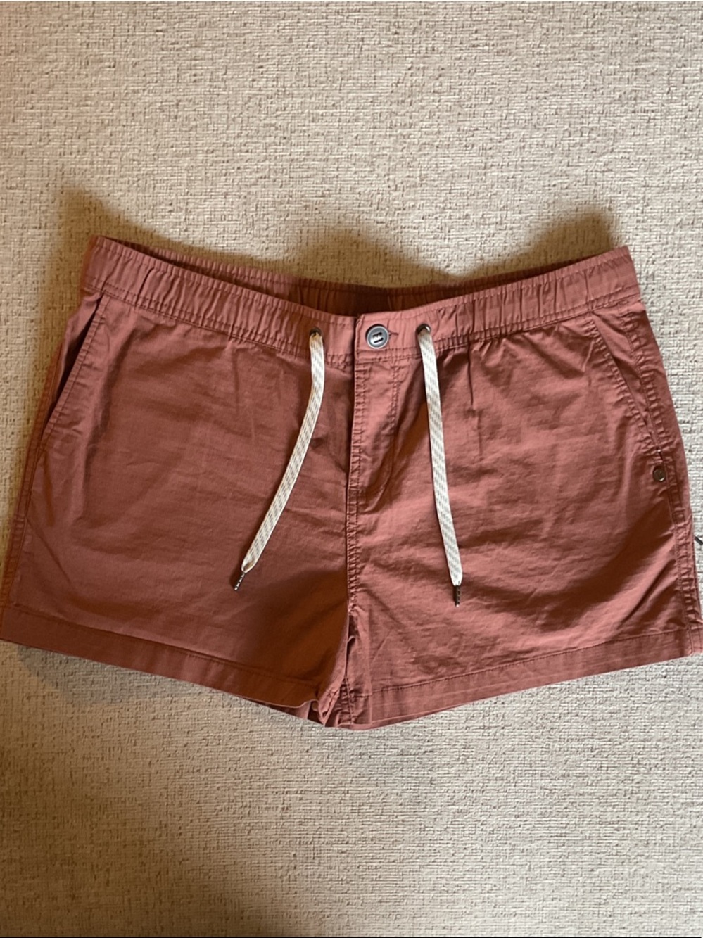 Vuori Vintage Ripstop Canvas Shorts Cinnamon XL